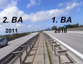 Abbruch der Brückenbauwerke über sieben Gleise der DB